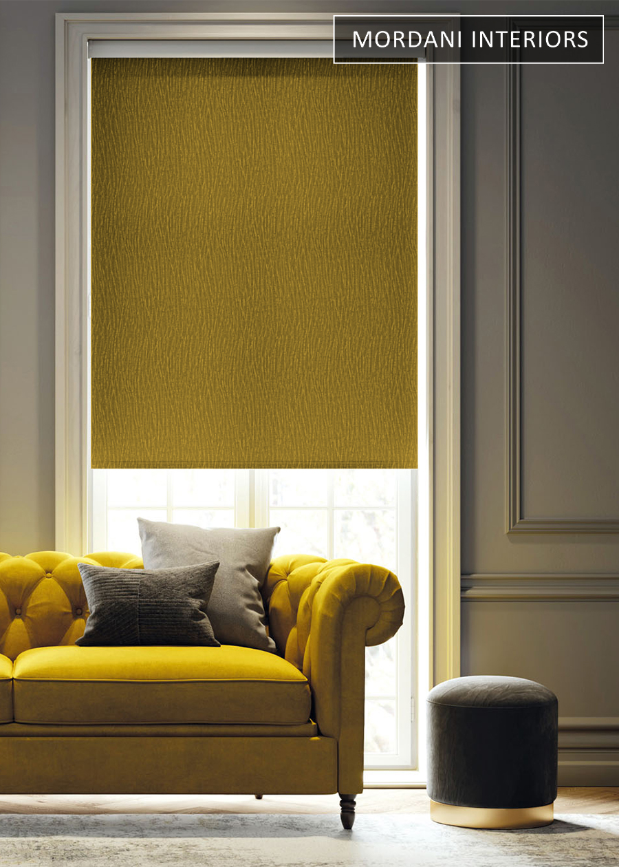 Econo 4038 Olive Green Metallic Translucent Roller Blinds